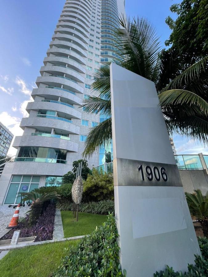 2703 Flat Beira Mar Av Boa Viagem Com Cozinha Aparthotel Recife Exterior foto