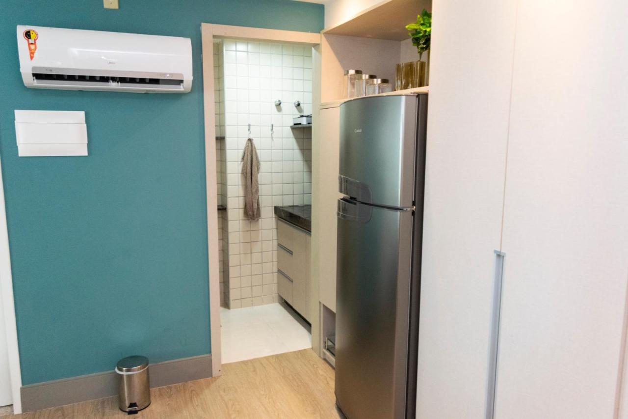2703 Flat Beira Mar Av Boa Viagem Com Cozinha Aparthotel Recife Exterior foto