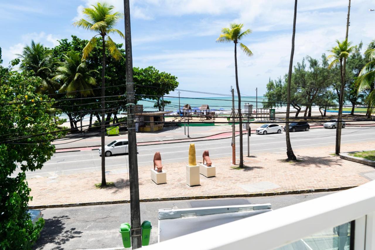 2703 Flat Beira Mar Av Boa Viagem Com Cozinha Aparthotel Recife Exterior foto